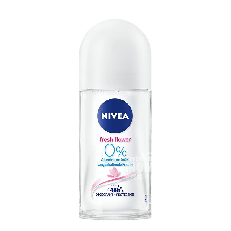 NIVEA 德國妮維雅清新花香止汗露持久幹爽滾珠 海外本土原版