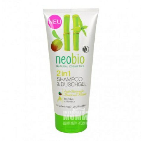 Neobio 德國Neobio有機橄欖竹子二合一沐浴洗發水 海外本土原...