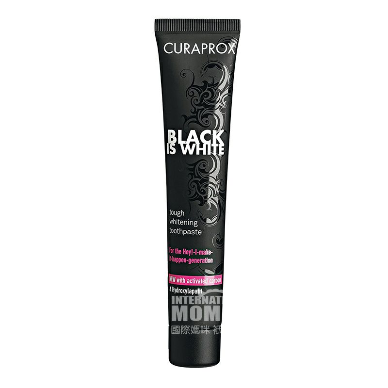CURAPROX 瑞士科瑞寶士去牙漬煙漬淨白清潔牙膏 海外本土原版