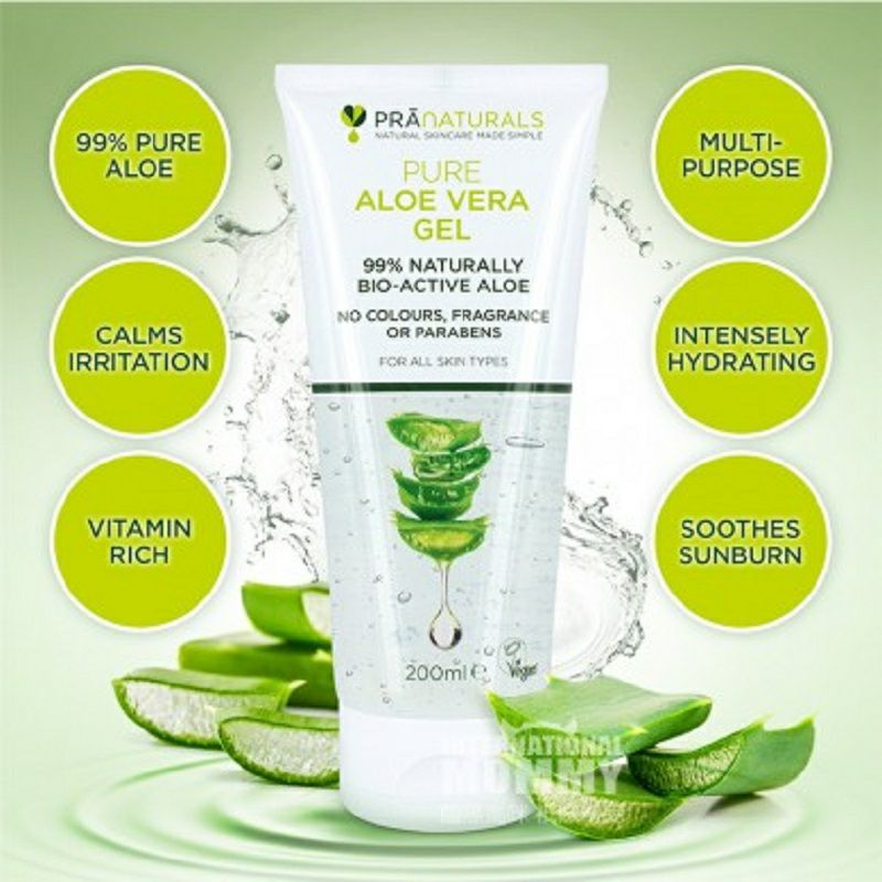 PRANATURALS 英國PRANATURALS生物活性蘆薈啫喱 海外本土原版