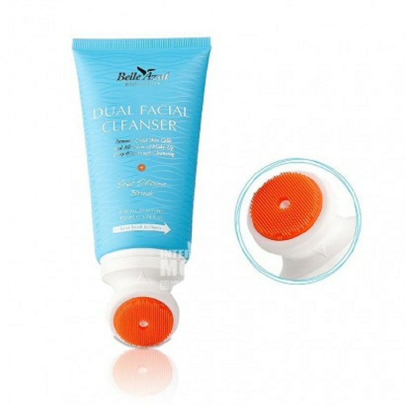 Belle Azul 西班牙Belle Azul 2合1深層清潔洗面奶帶潔面刷 海外本土原版