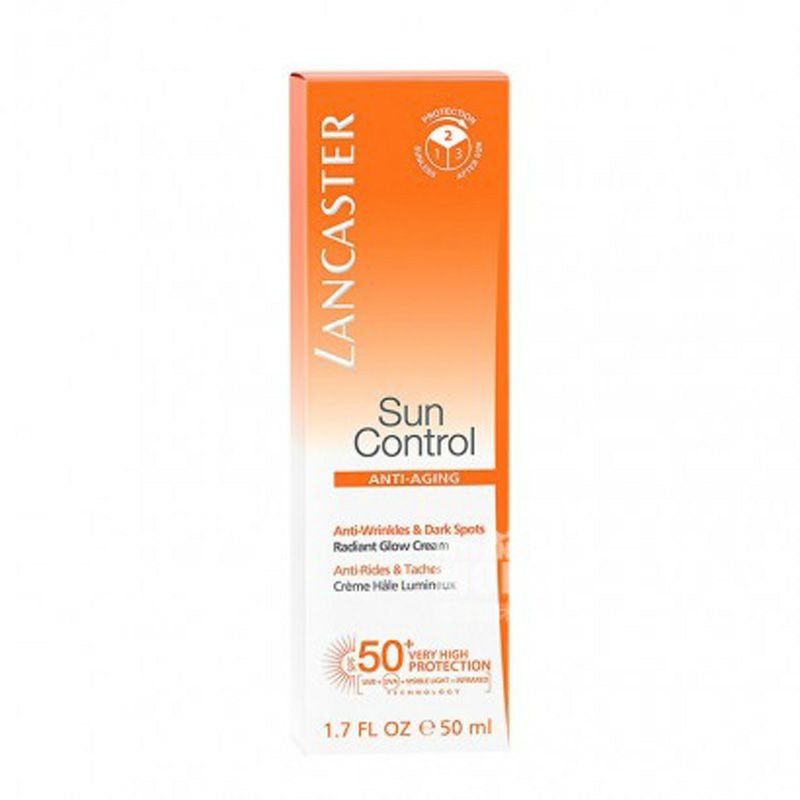 LANCASTER 摩納哥蘭嘉絲汀悅陽青春無限好淡斑抗皺防曬霜SPF50 海外本土原版