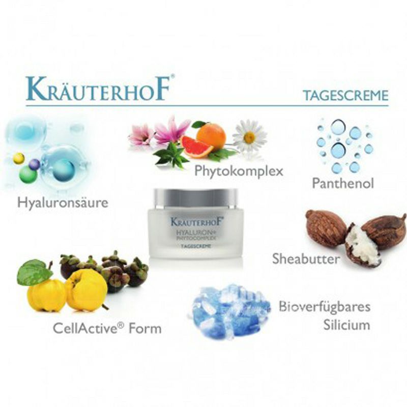 KRAUTERHOF 德國KRAUTERHOF玻尿酸植萃精華日霜 海外本土原版