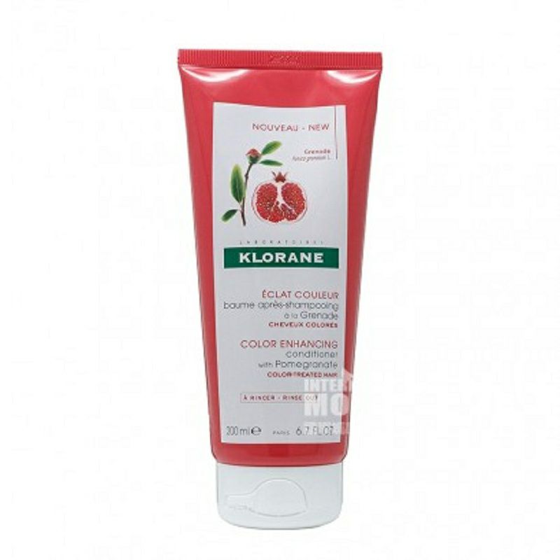 KLORANE 法國蔻蘿蘭紅石榴鎖色修護護發素 海外本土原版