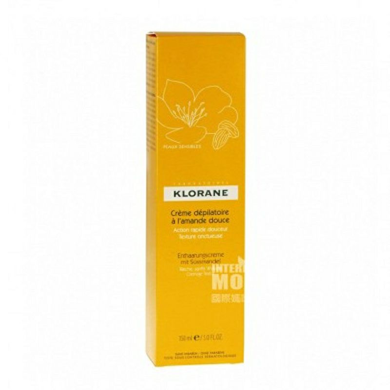 KLORANE 法國蔻蘿蘭杏仁清爽脫毛膏全身可用 海外本土原版