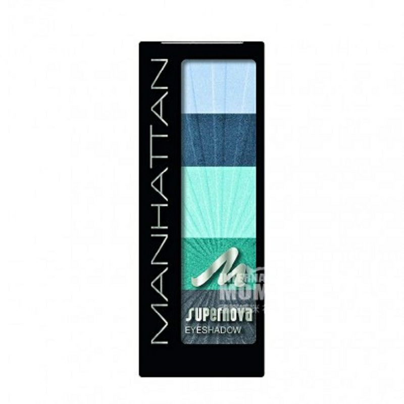 MANHATTAN 德國曼哈頓五色眼影盤 海外本土原版