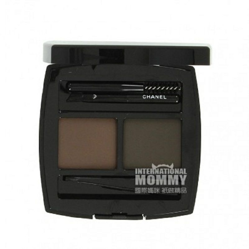 CHANEL 法國香奈兒雙色眉粉盤 海外本土原版
