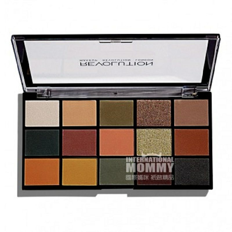 MAKEUP REVOLUTION 英國MAKEUP REVOLUTION 15色眼影盤 海外本土原版