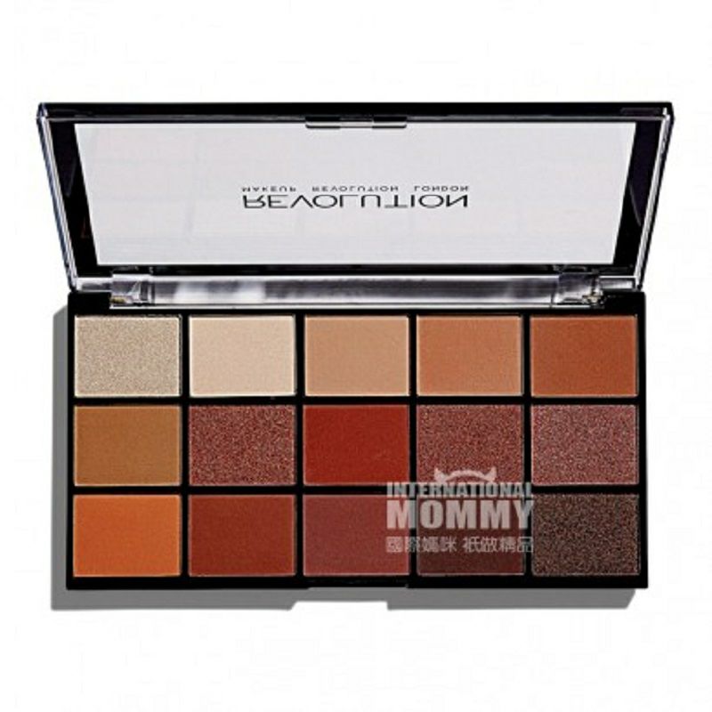 MAKEUP REVOLUTION 英國MAKEUP REVOLUTION 15色眼影盤 海外本土原版