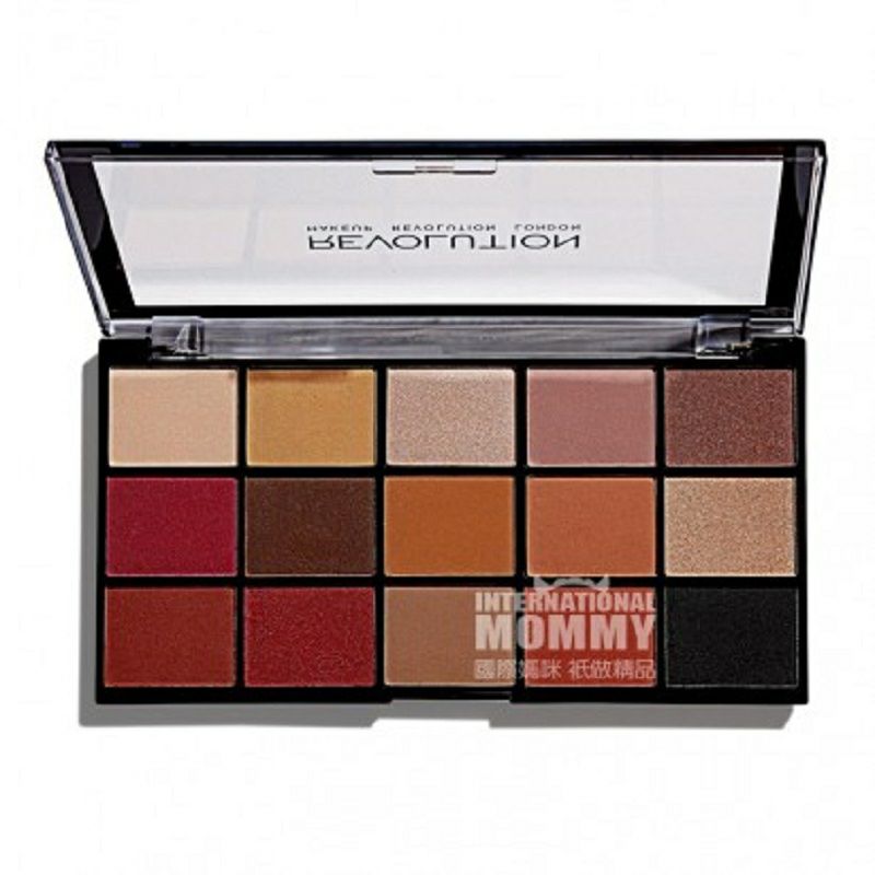 MAKEUP REVOLUTION 英國MAKEUP REVOLUTION 15色眼影盤 海外本土原版
