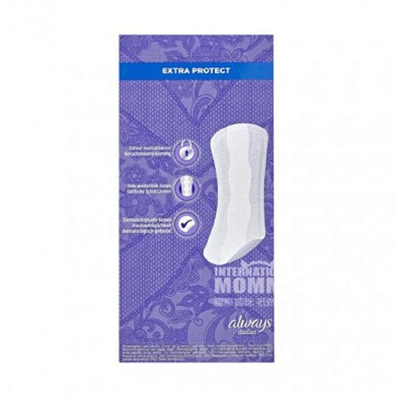 Always 德國歐維絲dailies系列日用衛生護墊3滴水40片裝*2 海外本土原版