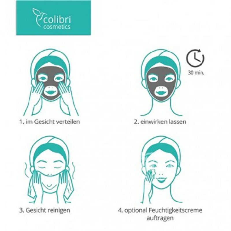 Colibri Cosmetics 德國Colibri Cosmetics活性炭面膜 海外本土原版