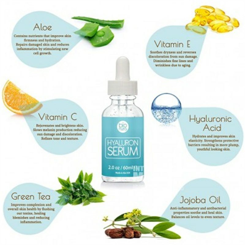 Bionura 美國Bionura透明質酸抗衰面部精華 海外本土原版