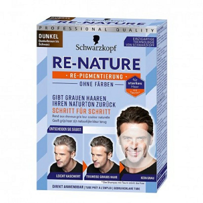 Schwarzkopf 德國施華蔻Re Nature男士植物染發劑 海外本土原版