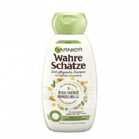 GARNIER 法國卡尼爾杏仁牛奶舒緩滋養洗發水 海外本土原版