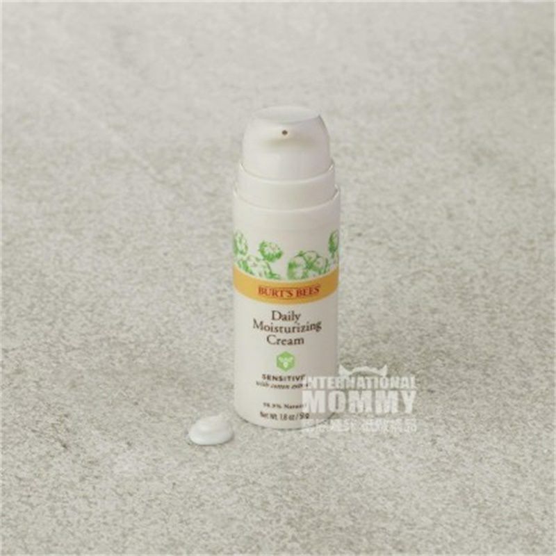 BURT'S BEES 美國小蜜蜂棉花精華敏感肌膚日霜 海外本土原版