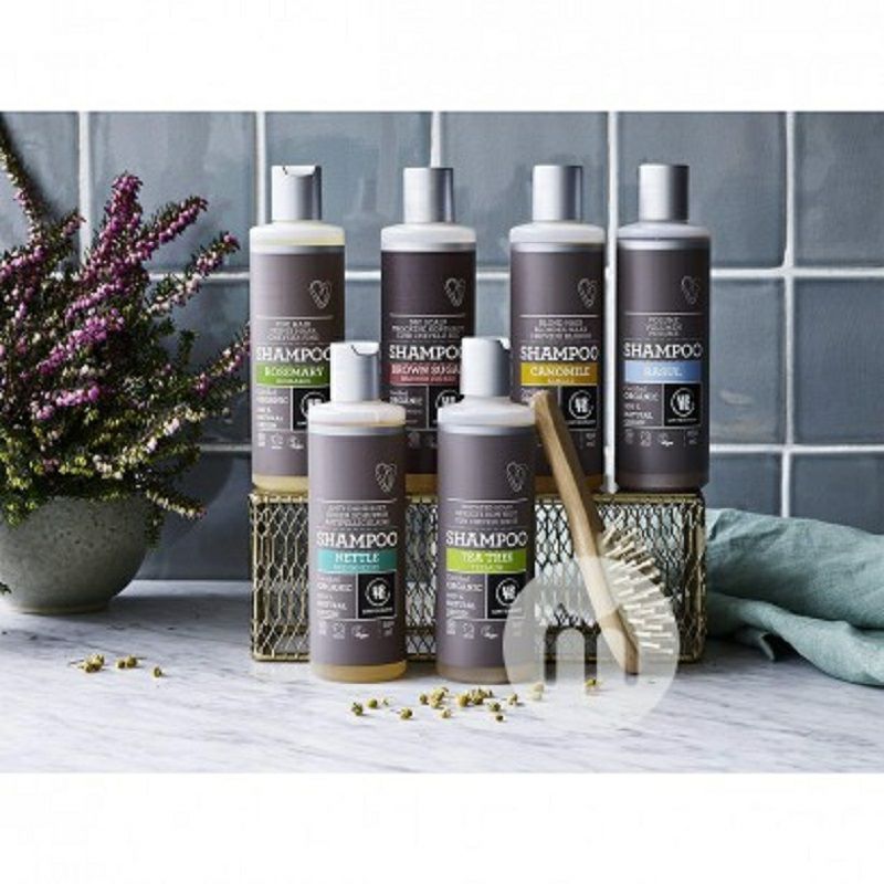 URTEKRAM 丹麥亞緹克蘭蕁麻有機洗發水孕婦可用 海外本土原版