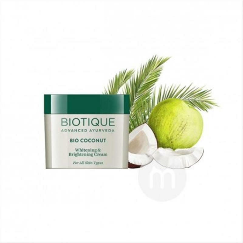 BIOTIQUE 印度百奧田椰子亮白霜 海外本土原版