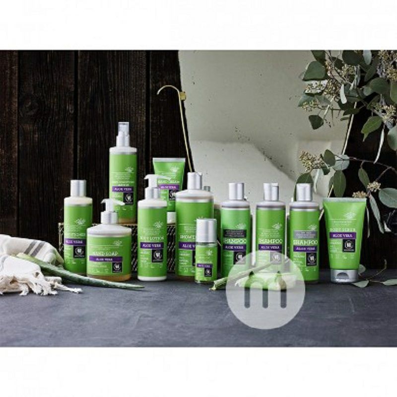 URTEKRAM 丹麥亞緹克蘭蘆薈有機身體乳液孕婦可用 海外本土原版