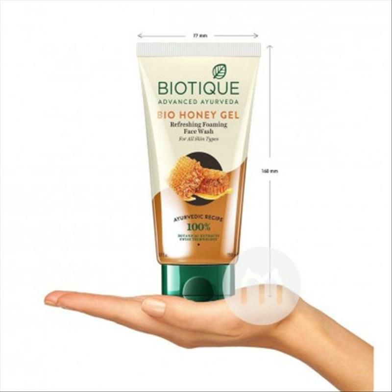 BIOTIQUE 印度百奧田蜂蜜泡沫洗面奶 海外本土原版