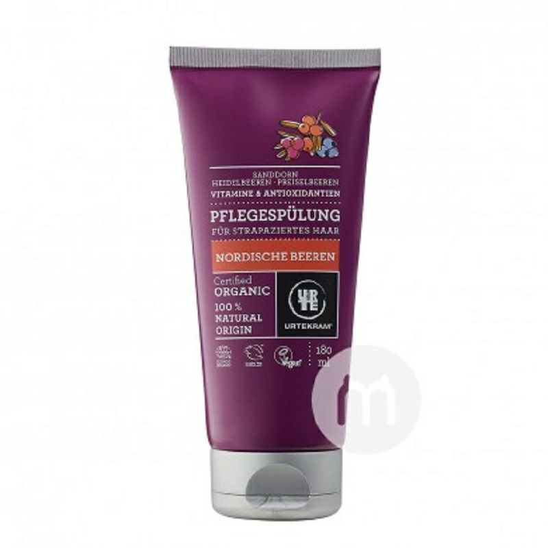 URTEKRAM 丹麥亞緹克蘭北歐漿果有機護發素180ml 海外本土原版