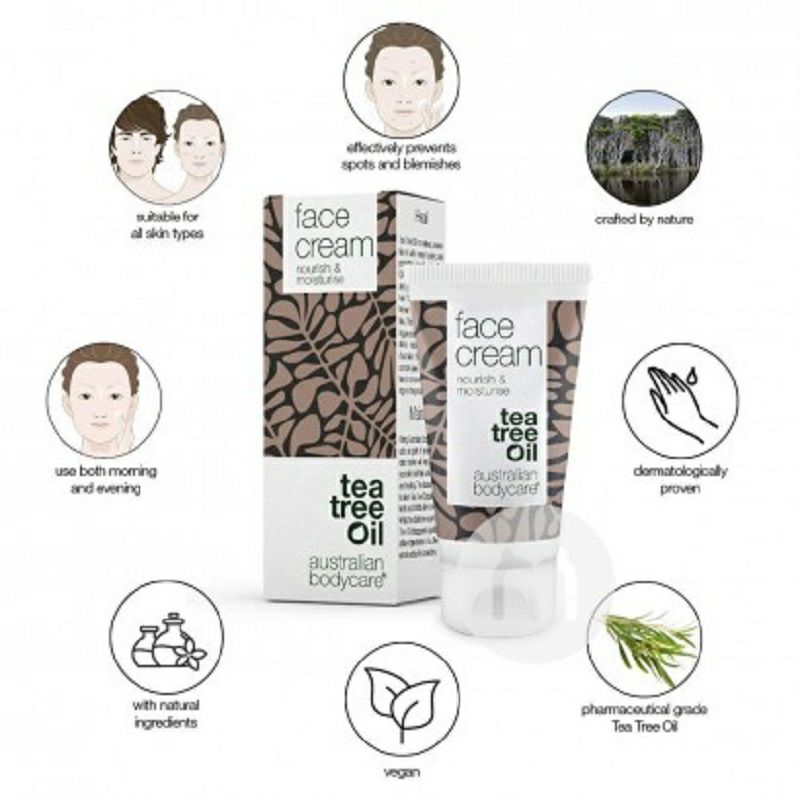 Australian Bodycare 澳洲Australian Bodycare茶樹油溫和面霜 海外本土原版