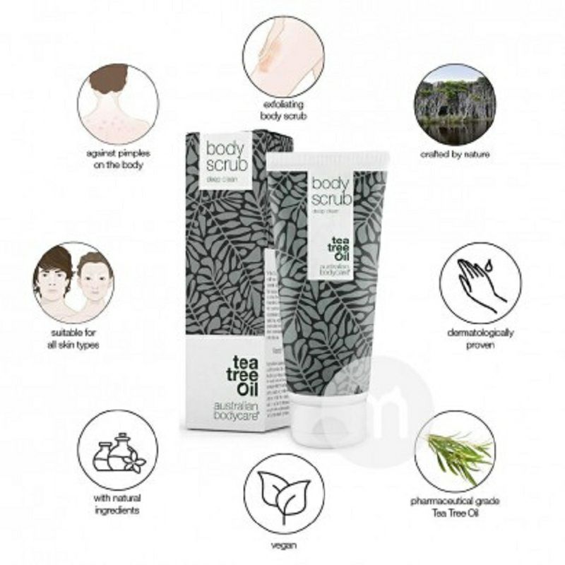 Australian Bodycare 澳洲Australian Bodycare茶樹油身體磨砂 海外本土原版