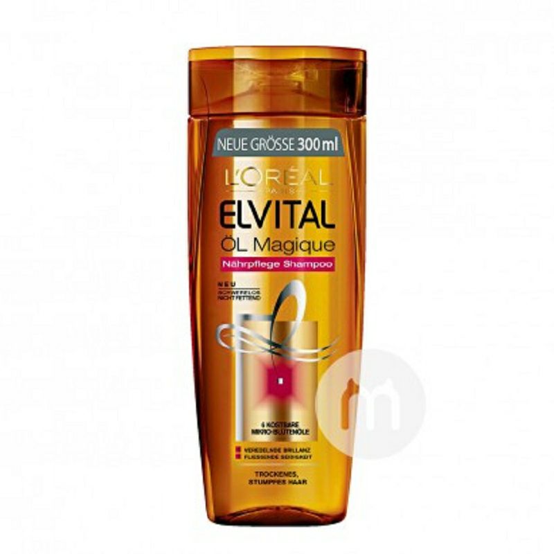 L'OREAL Paris 法國巴黎歐萊雅6種植物精華滋養洗發水 海外本土原版