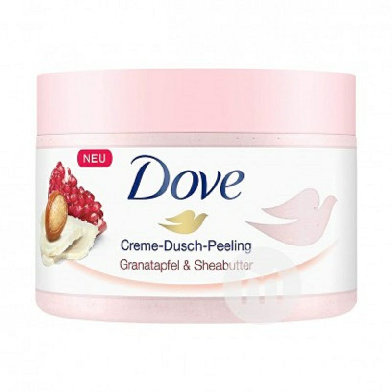 Dove 德國多芬石榴和乳木果油身體磨砂膏4件裝 海外本土原版