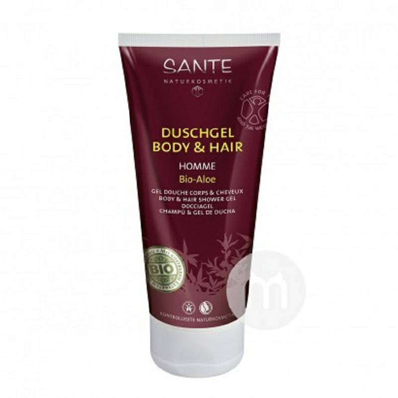 SANTE 德國尚特有機男士洗發沐浴2合1 海外本土原版