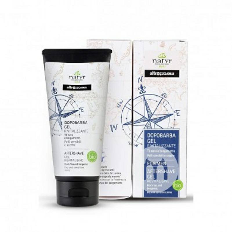 Natyr 義大利Natyr有機男士須後凝膠 海外本土原版