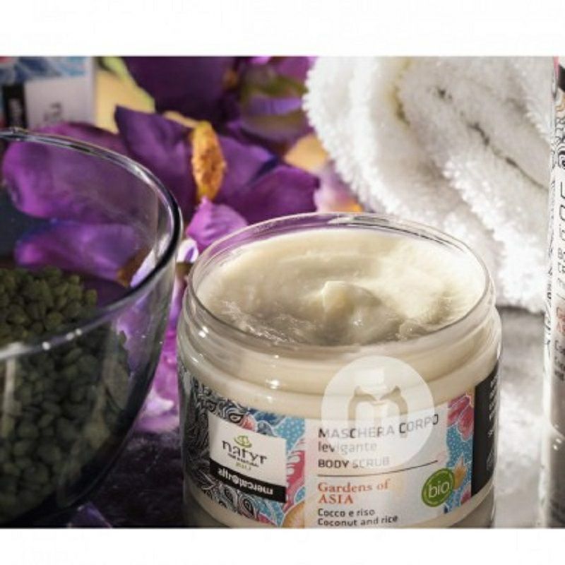 Natyr 義大利Natyr有機椰子大米磨砂膏 海外本土原版