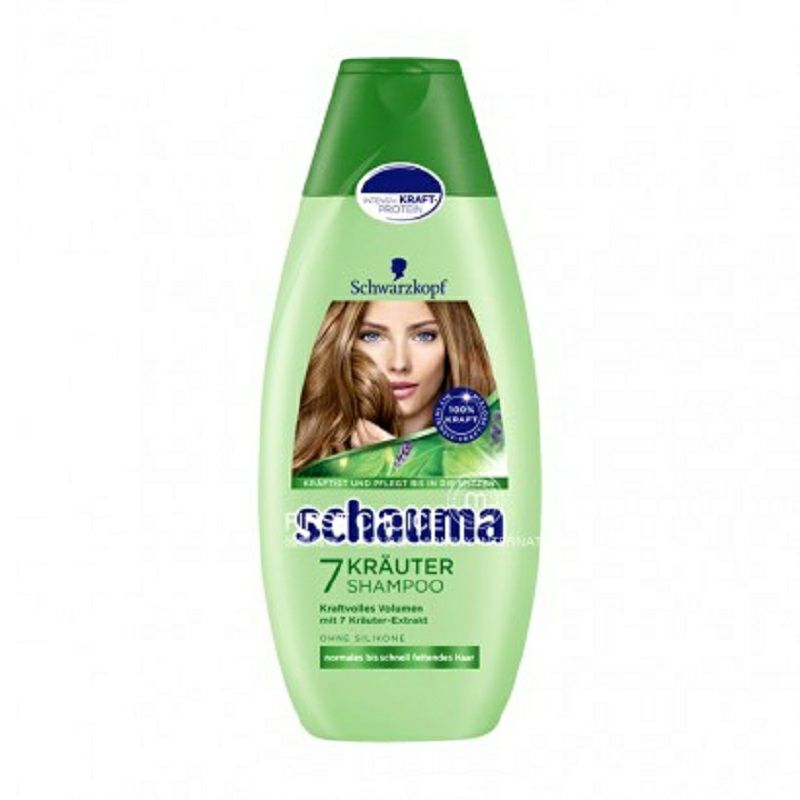 Schwarzkopf 德國施華蔻7種草本植物洗發水*4 海外本土原版