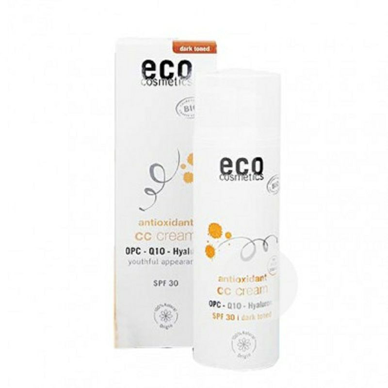 ECO 德國ECO Cosmetics抗老化緊致CC霜SPF30 海外本土原版
