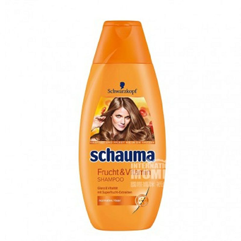 Schwarzkopf 德國施華蔻水果維生素亮澤活力洗發水*4 海外本土原版