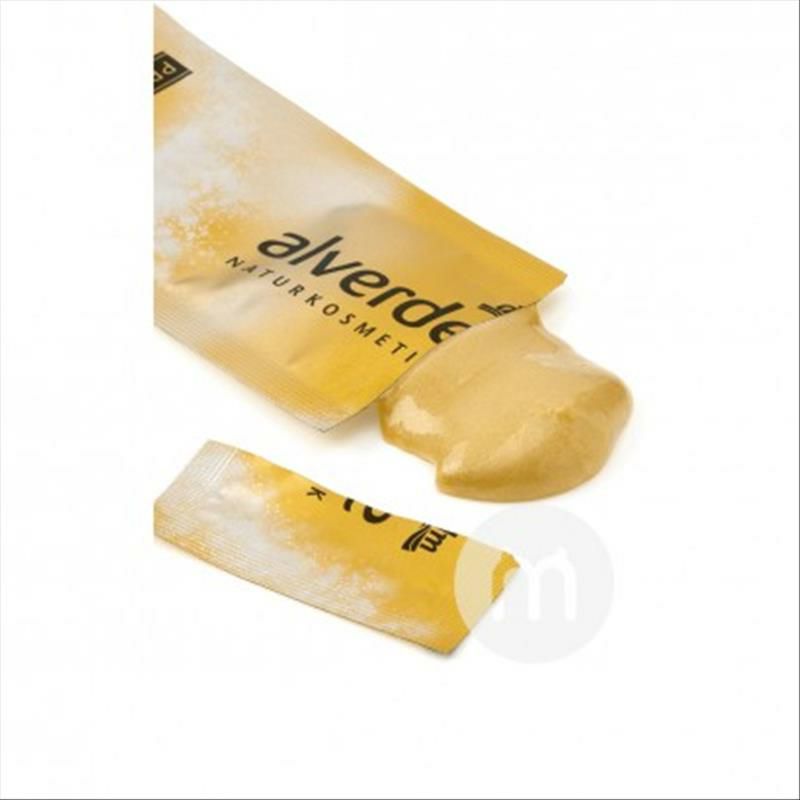 Alverde 德國艾薇德隔夜塗抹式面膜金色*10 海外本土原版