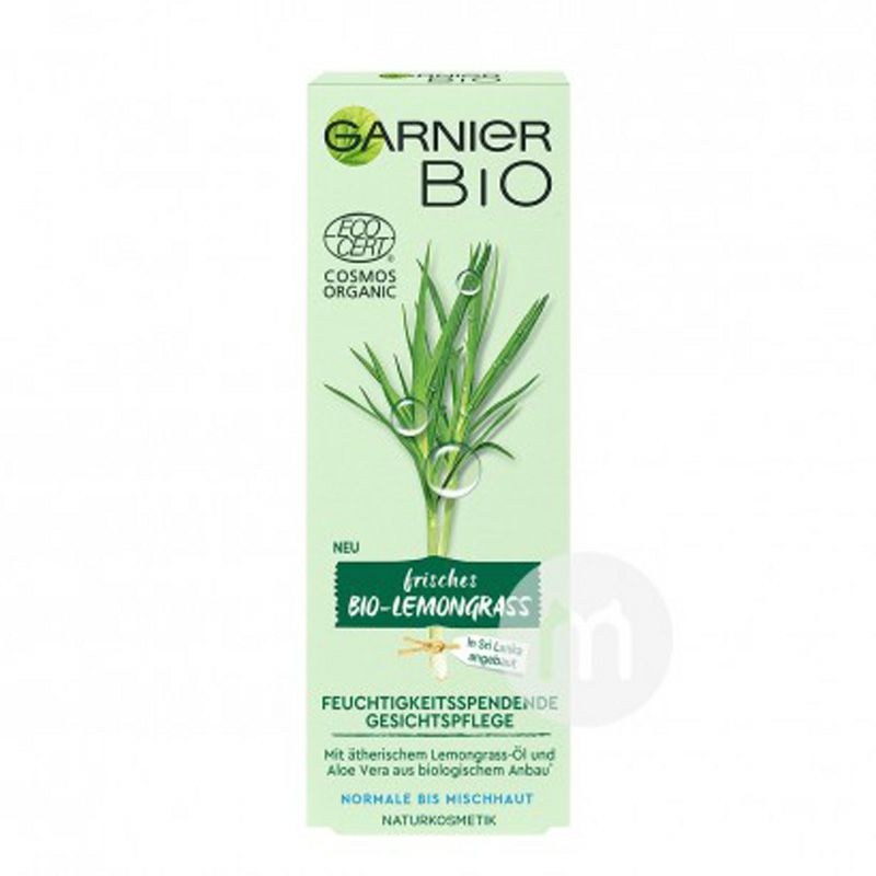 GARNIER 法國卡尼爾有機檸檬草日霜 海外本土原版