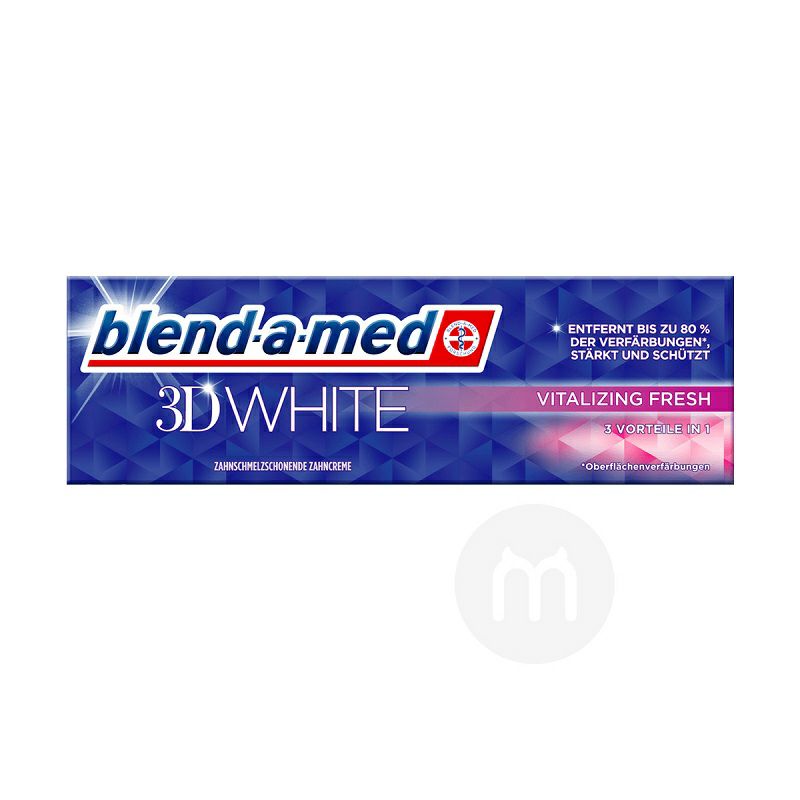 Blend.a.med 德國Blend.a.med 3D美白牙膏薄荷味 海外本土原版