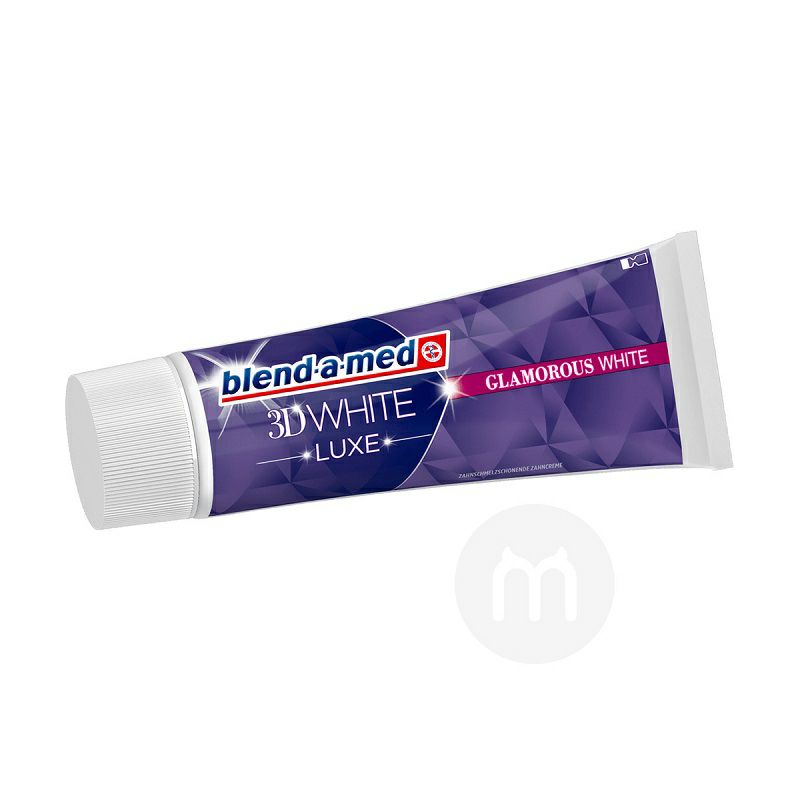 Blend.a.med 德國Blend.a.med 3D奢華閃亮淨白牙膏 海外本土原版