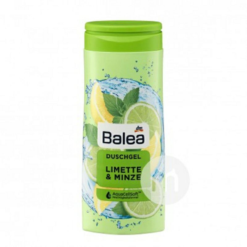 Balea 德國芭樂雅檸檬薄荷爽膚沐浴露 海外本土原版