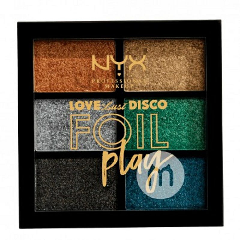 NYX 美國NYX 6色眼影調色盤 海外本土原版