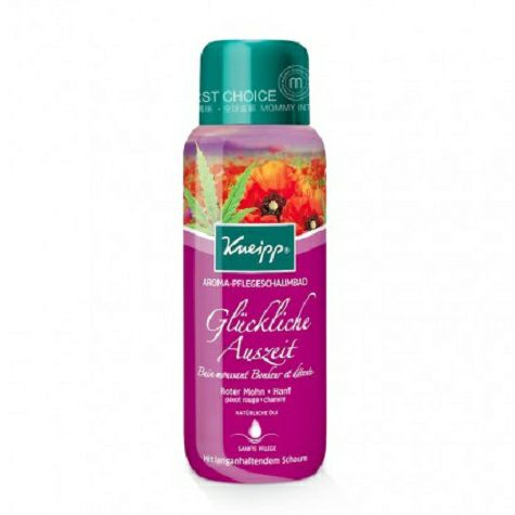 Kneipp 德國克奈圃虞美人芳香泡泡澡沐浴露 海外本土原版