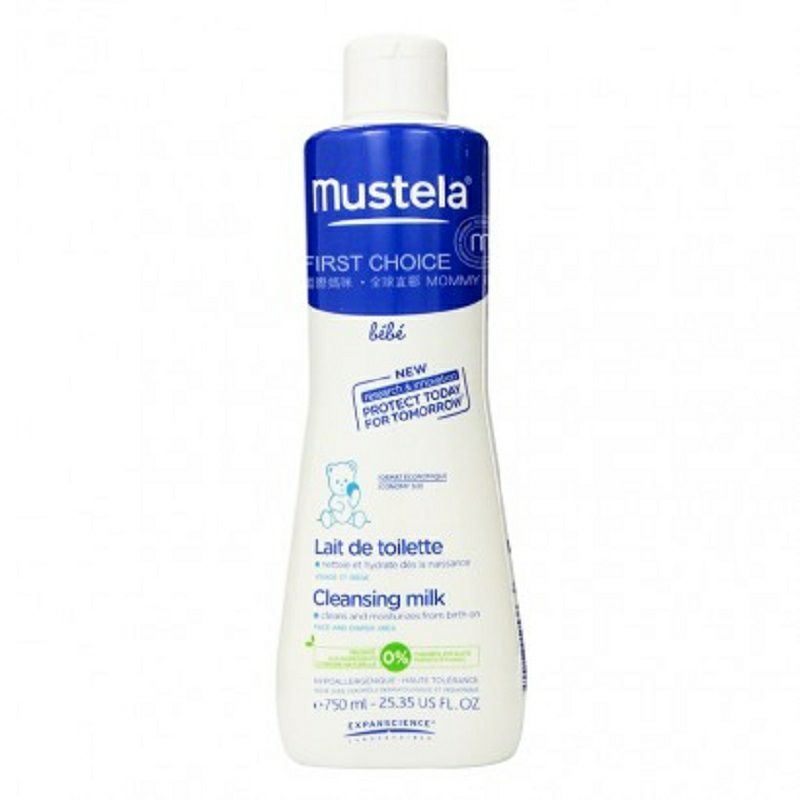 Mustela 法國妙思樂貝貝潔面乳 海外本土原版
