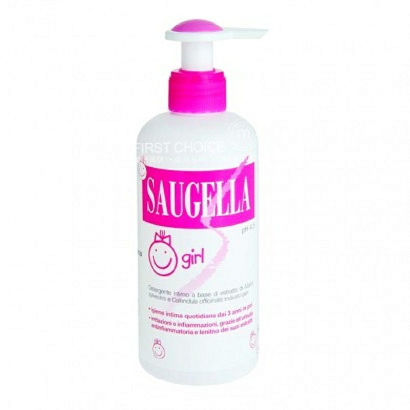 Saugella 法國賽吉兒菁萃凝露私處洗液少女型 海外本土原版