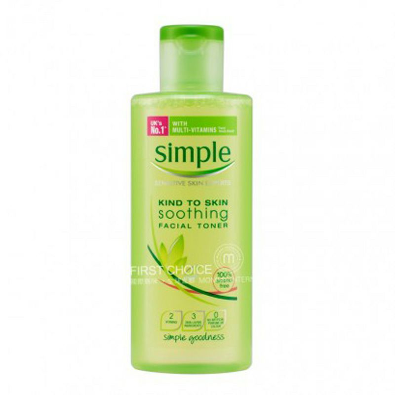 Simple 英國清妍保柔潤爽膚水 海外本土原版