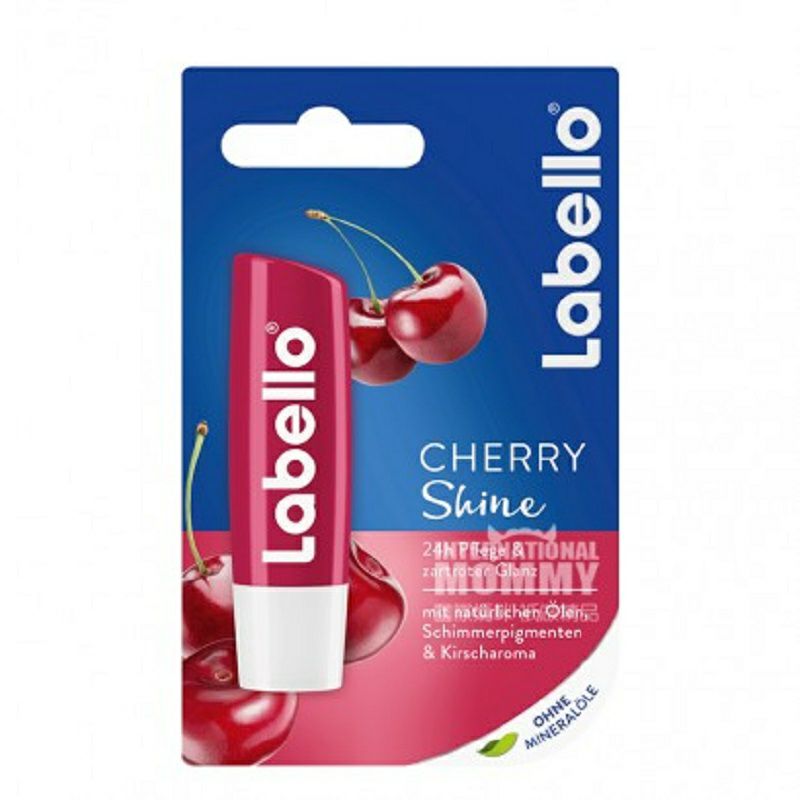 Labello 德國Labello紅櫻桃潤色保濕亮澤潤唇膏*2 海外本土原版