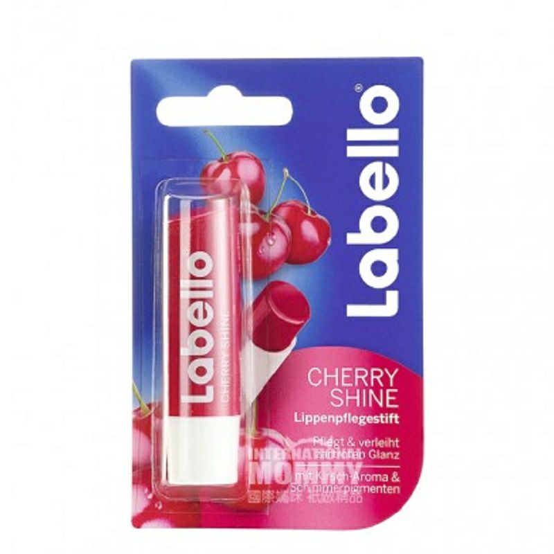 Labello 德國Labello紅櫻桃潤色保濕亮澤潤唇膏*2 海外本土原版