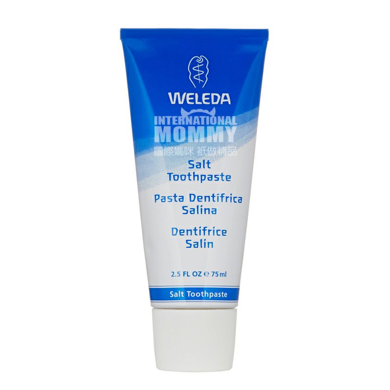 WELEDA 德國維蕾德天然海鹽牙膏 海外本土原版