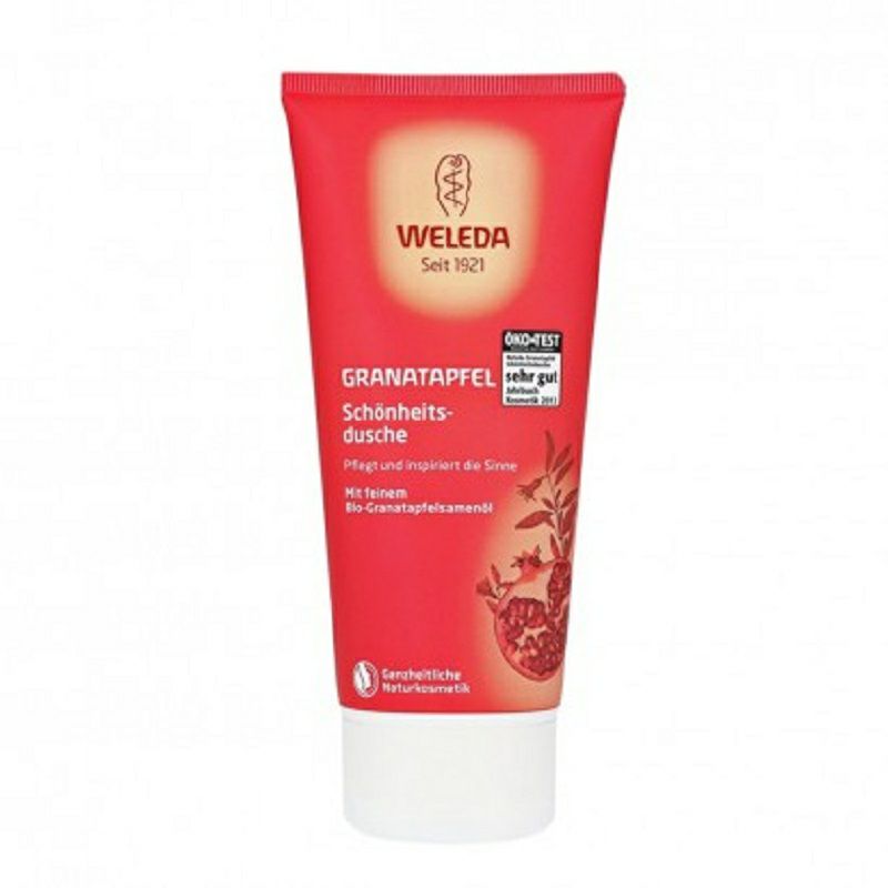 WELEDA 德國維蕾德天然紅石榴修復再生沐浴乳孕婦可用 海外本土原版