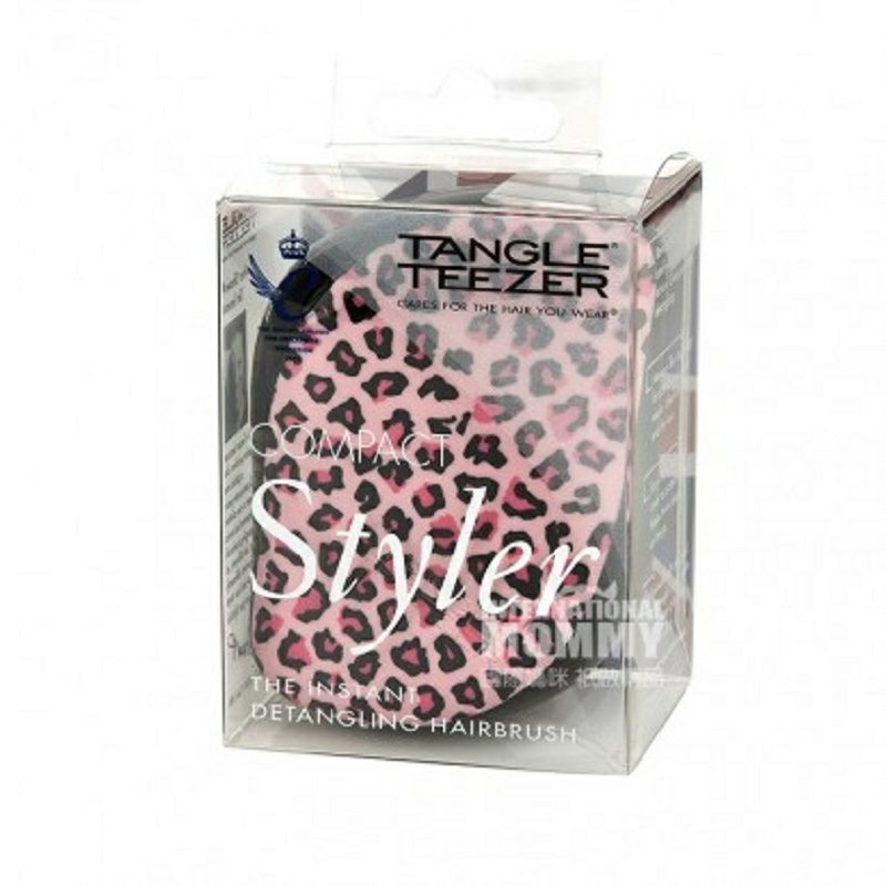 Tangle Teezer 英國Tangle Teezer便攜豹紋款美髮梳 海外本土原版